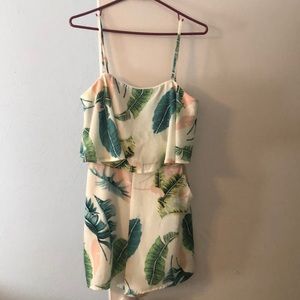 Tropical NWT romper!